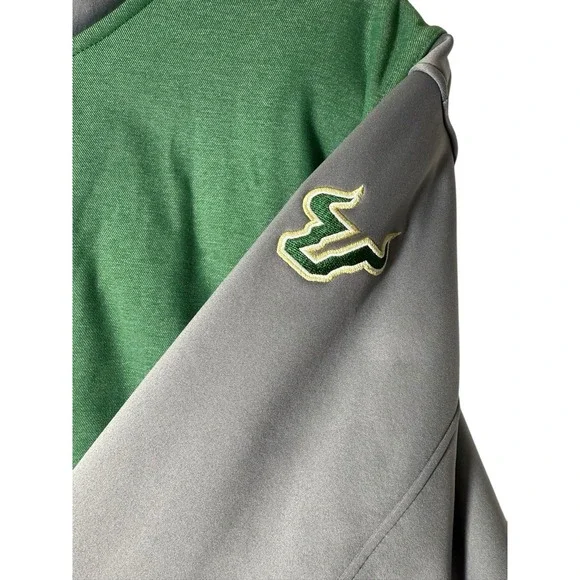Under Armour JACKET Mens 3XL Infared Cold Gear Pullover USF South Florida Bulls